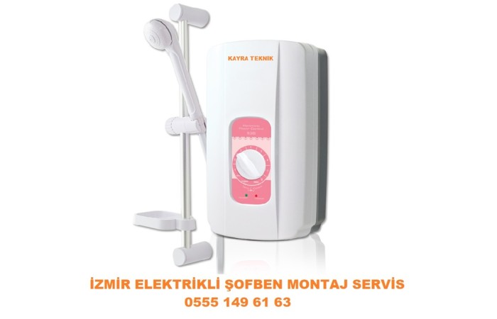 İzmir Elektrikli Şofben Montaj Kurulum Servis